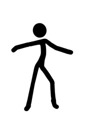 Stickman Illustration Silhouette