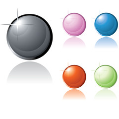 glossy icons