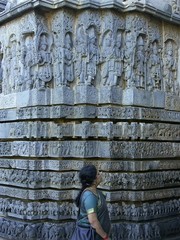 Shantaleshwara Temple, Hoysala architecture, Halebid, India