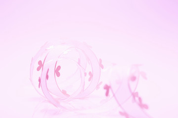 ハートのリボン