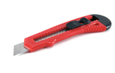 Stanley knife / box knife on white