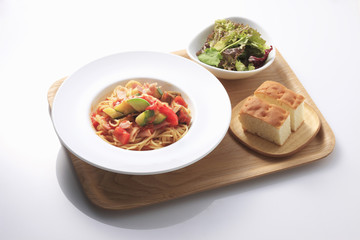 トマトソーススパゲティ