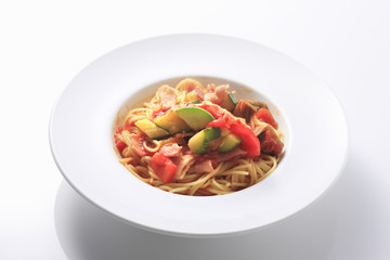 トマトソーススパゲティ