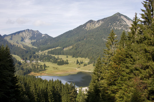 bergsicht an der rotwand