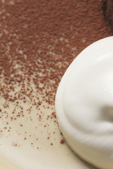 クリームとチョコ