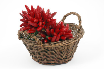 peroncini nel cestino