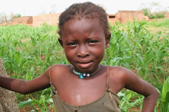 petite fille du Sahel