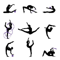 Gymnastique Rythmique Vectoriel 4