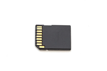 The closeup of computer flash disk