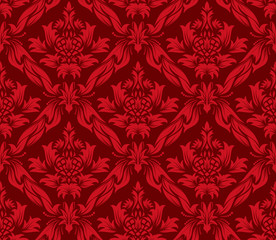 damask seamless background