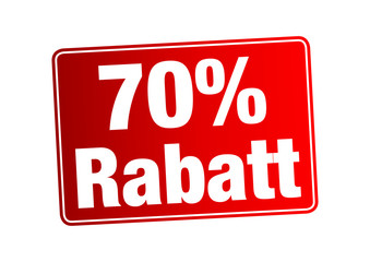 70 % Rabatt