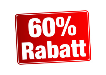 60 % Rabatt
