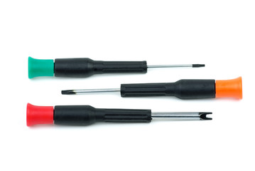 Three screwdrivers