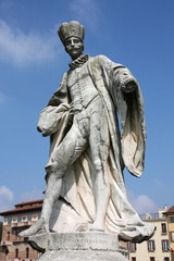 Fototapeta na wymiar Italy monument - Prato della Vale in Padua
