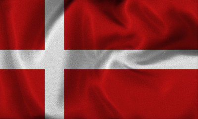 Fototapeta premium dänemark denmark fahne flag