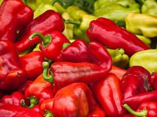 Red and Yellow peppers