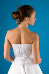 Back of the bride