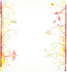 Fototapeta na wymiar Floral Decorative background