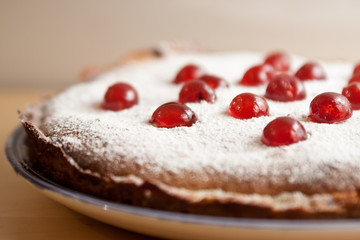 homemade bakewell pudding