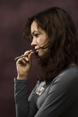 Fototapeta premium Solving troubles with drugs