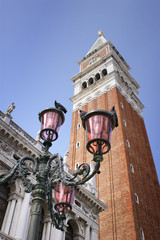Fototapeta na wymiar Campanile Venise