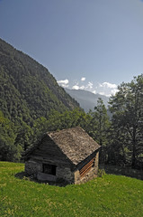 Fototapeta na wymiar 0212 - Dom w Ticino