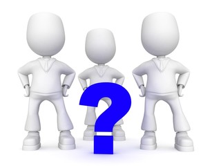 Three man and one question.