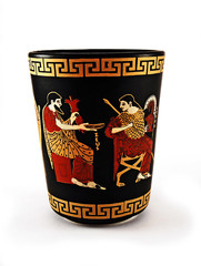 Greek art cup
