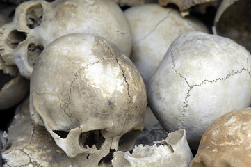 killing fields in Phnom Penh/ Kambodscha
