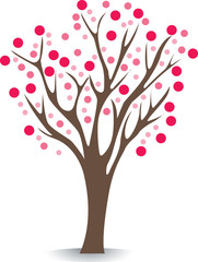 Obraz na płótnie Canvas Pink tree