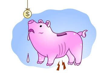 Starving Piggy Bank