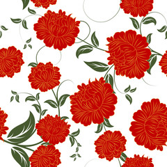 floral seamless background