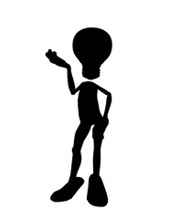 Stickman Illustration Silhouette