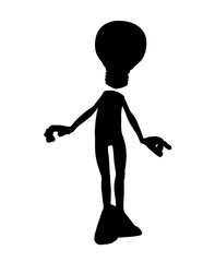 Stickman Illustration Silhouette