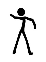 Stickman Illustration Silhouette