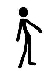 Stickman Illustration Silhouette