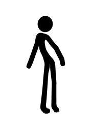 Stickman Illustration Silhouette