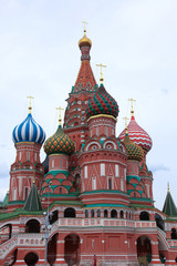 Fototapeta na wymiar saint Basil's Cathedral In Moscow