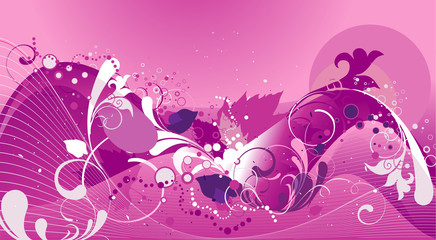 abstract color vector