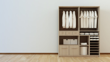 closet 3d rendering