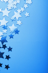 blue stars background