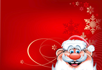 horizontal Christmas background for your design