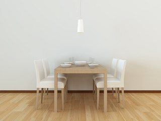 Modern dining room