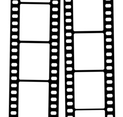 vector movie film strips