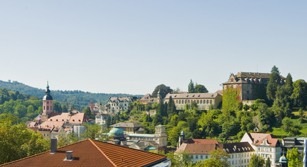 Fototapeta na wymiar Panorama Baden-Baden