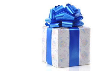 gift box on white
