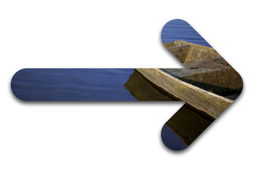 fl&egrave;che barque