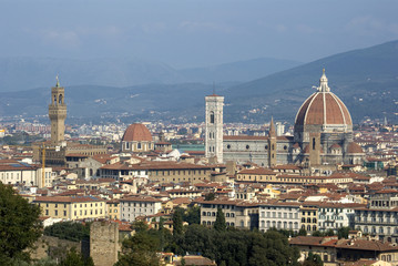 Fototapeta na wymiar Panorama Florencji 2