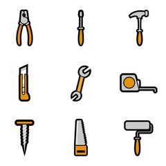 tool icon set