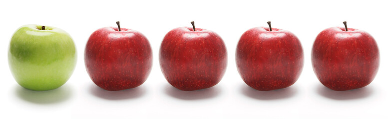 Row of Apples